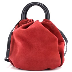 Bounce Bag Suede and Leather Small