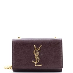 Classic Monogram Crossbody Bag Grainy Leather Small