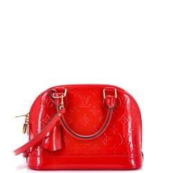 Alma Handbag Monogram Vernis BB