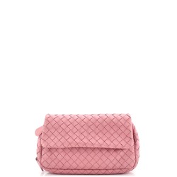 Expandable Chain Crossbody Bag Intrecciato Nappa Small