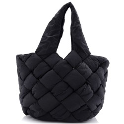Cassette Paper Tote Intrecciato Nylon