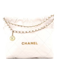 22 Chain Hobo Quilted Calfskin Medium