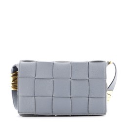 Cassette Crossbody Bag Maxi Intrecciato Grained Leather