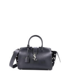 Monogram Cabas Downtown Leather with Studded Suede Baby