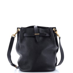 Boucle Bucket Bag Leather