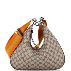 Attache Shoulder Bag GG Coated Canvas Medium