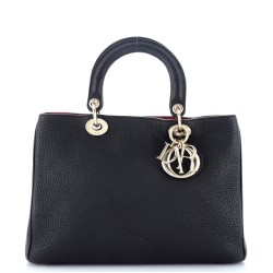 Diorissimo Tote Pebbled Leather Medium