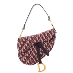 Saddle Handbag Oblique Canvas Medium