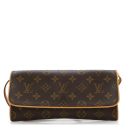 Twin Handbag Monogram Canvas GM
