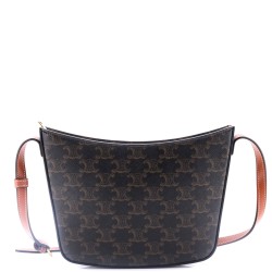Croque Hobo Triomphe Coated Canvas Medium