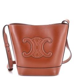 Cuir Triomphe Bucket Bag Leather Small