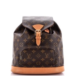 Vintage Montsouris Backpack Monogram Canvas MM