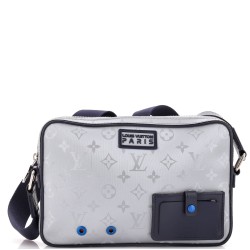 Alpha Messenger Bag Limited Edition Monogram Satellite Canvas