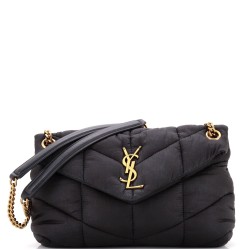 Loulou Puffer Shoulder Bag Quilted Nylon Small