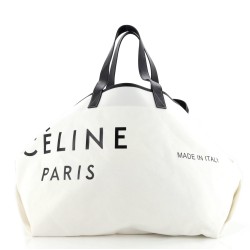 Made In Tote Canvas with Leather Medium