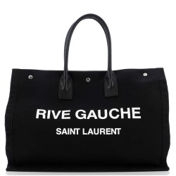 Rive Gauche Shopper Tote Canvas Large