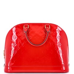 Alma Handbag Monogram Vernis MM