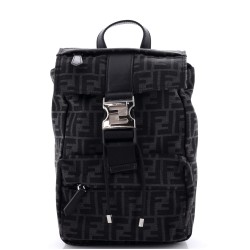 Fendiness Backpack Zucca Canvas Small