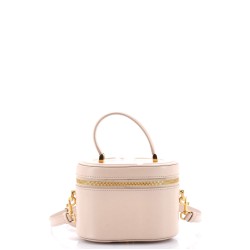 CD Signature Vanity Case Leather Small