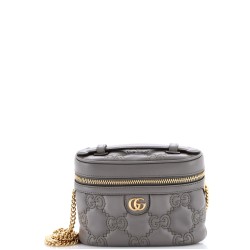 Top Handle Vanity Chain Bag GG Matelasse Leather Mini
