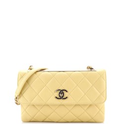 Trendy CC Flap Bag Quilted Lambskin Medium