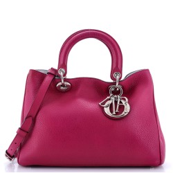 Diorissimo Tote Pebbled Leather Medium