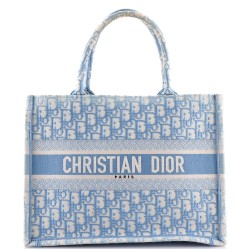 Book Tote Oblique Canvas Medium
