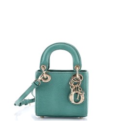 Lady Dior Bag Lizard Micro