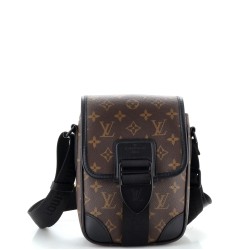 Archy Messenger Bag Macassar Monogram Canvas PM
