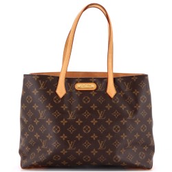 Wilshire Handbag Monogram Canvas MM