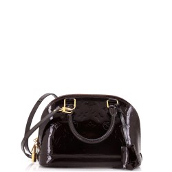 Alma Handbag Monogram Vernis BB