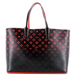 Cabata East West Tote Degrade Monogram Printed Leather Large