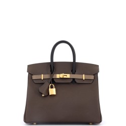 Birkin Handbag Tricolor Epsom with Rose Gold Hardware 25