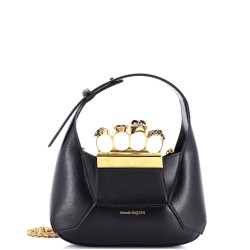 Jewelled Hobo Leather Mini