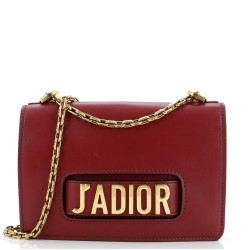 J'Adior Flap Bag Leather Medium