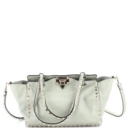 Rockstud Tote Soft Leather Small