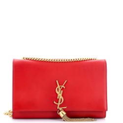 Classic Monogram Tassel Crossbody Bag Leather Medium