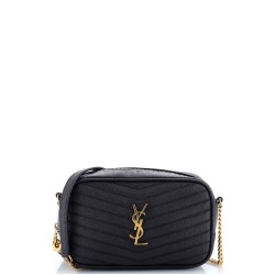 Lou Camera Bag Matelasse Chevron Leather Mini