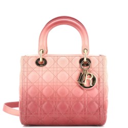 Lady Dior Bag Cannage Quilt Gradient Lambskin Medium