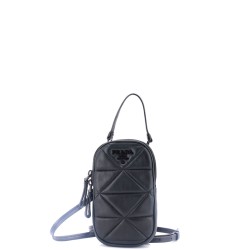 Spectrum Phone Holder Crossbody Bag Quilted Nappa Leather