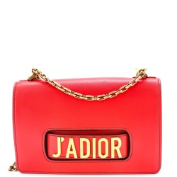 J'Adior Flap Bag Leather Medium