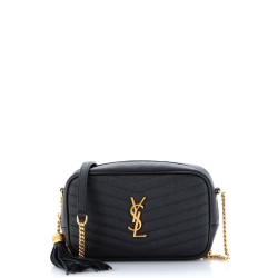 Lou Camera Bag Matelasse Chevron Leather Mini