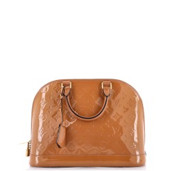 Alma Handbag Monogram Vernis PM