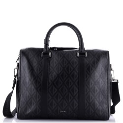 Lingot Briefcase CD Diamond Coated Canvas and Leather