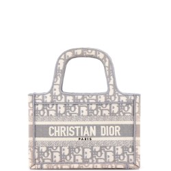 Book Tote Oblique Canvas Mini