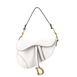 Saddle Handbag Leather Medium