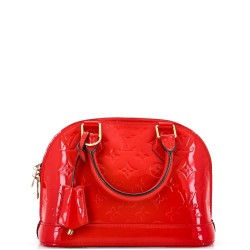 Alma Handbag Monogram Vernis BB