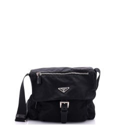 Buckle Messenger Bag Tessuto Small