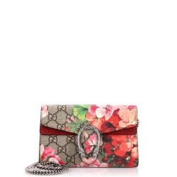 Dionysus Bag Blooms Print GG Coated Canvas Super Mini