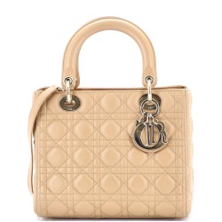 Lady Dior Bag Cannage Quilt Lambskin Medium